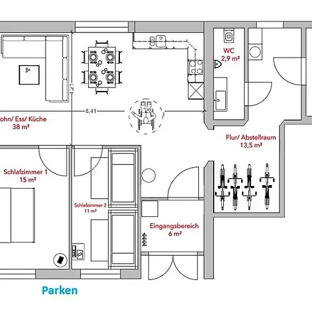 Unser Schwalbennest Appartamento